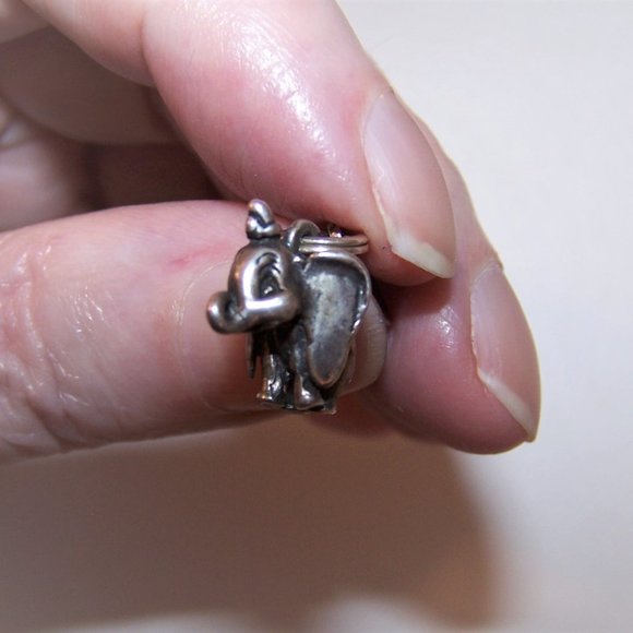 Walt Disney Productions Sterling Silver 3D Figural Charm - Dumbo the Elephant - Picture 5 of 9